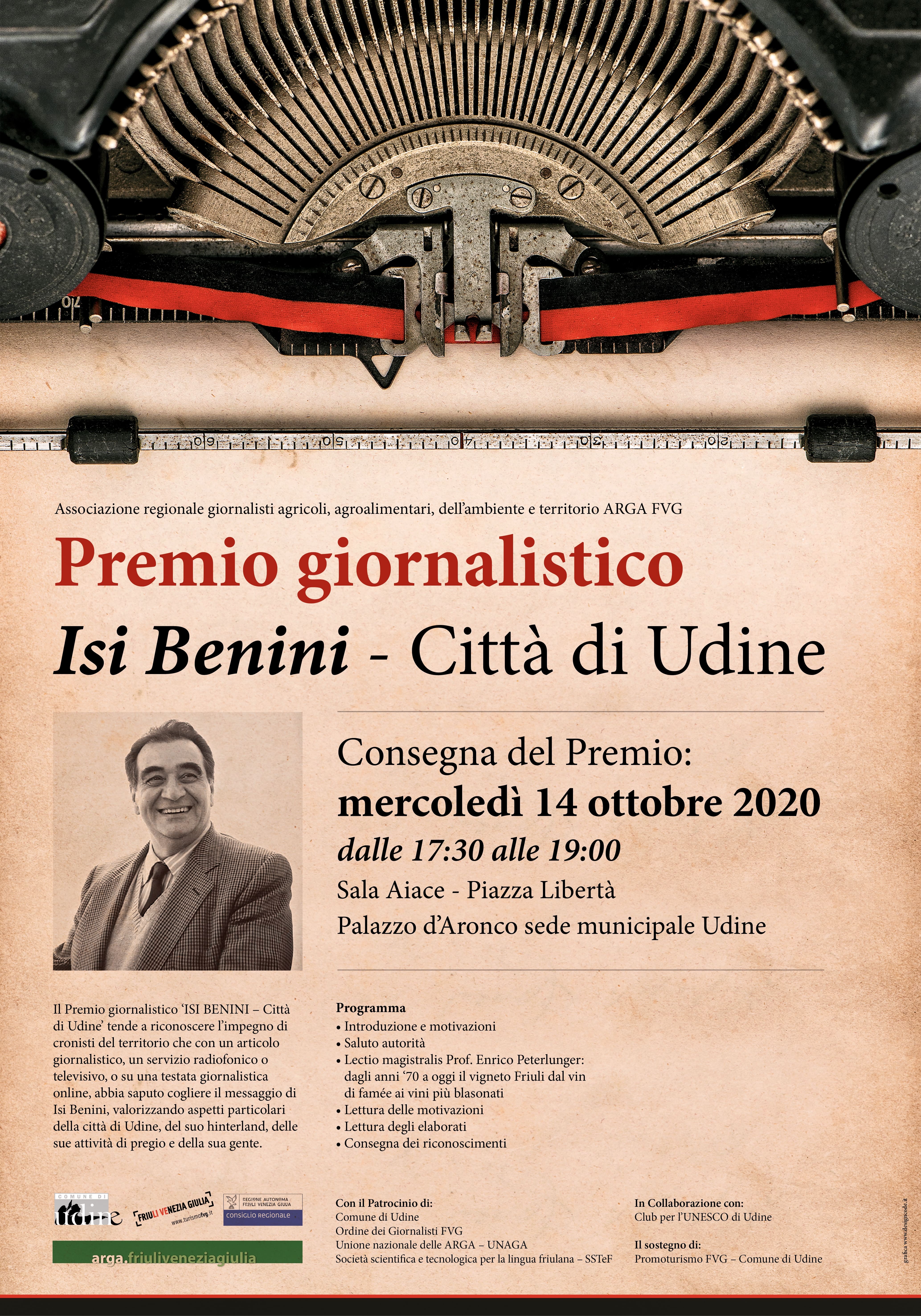 #premio giornalistico Isi Benini Città di Udine